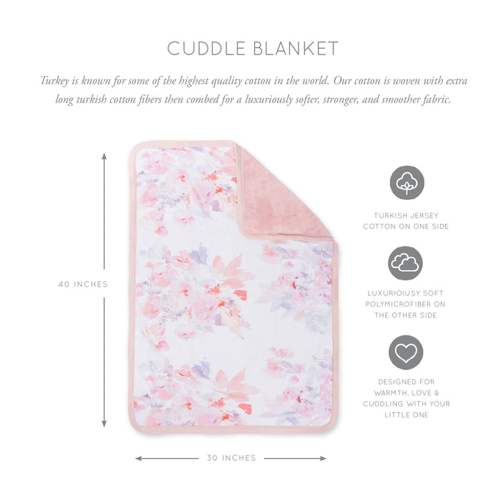 Oilo Prim Floral | Cuddle Blanket