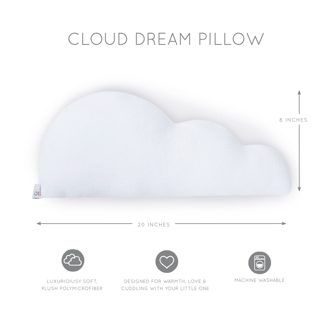 Oilo Plush Cloud Dream Pillow | White