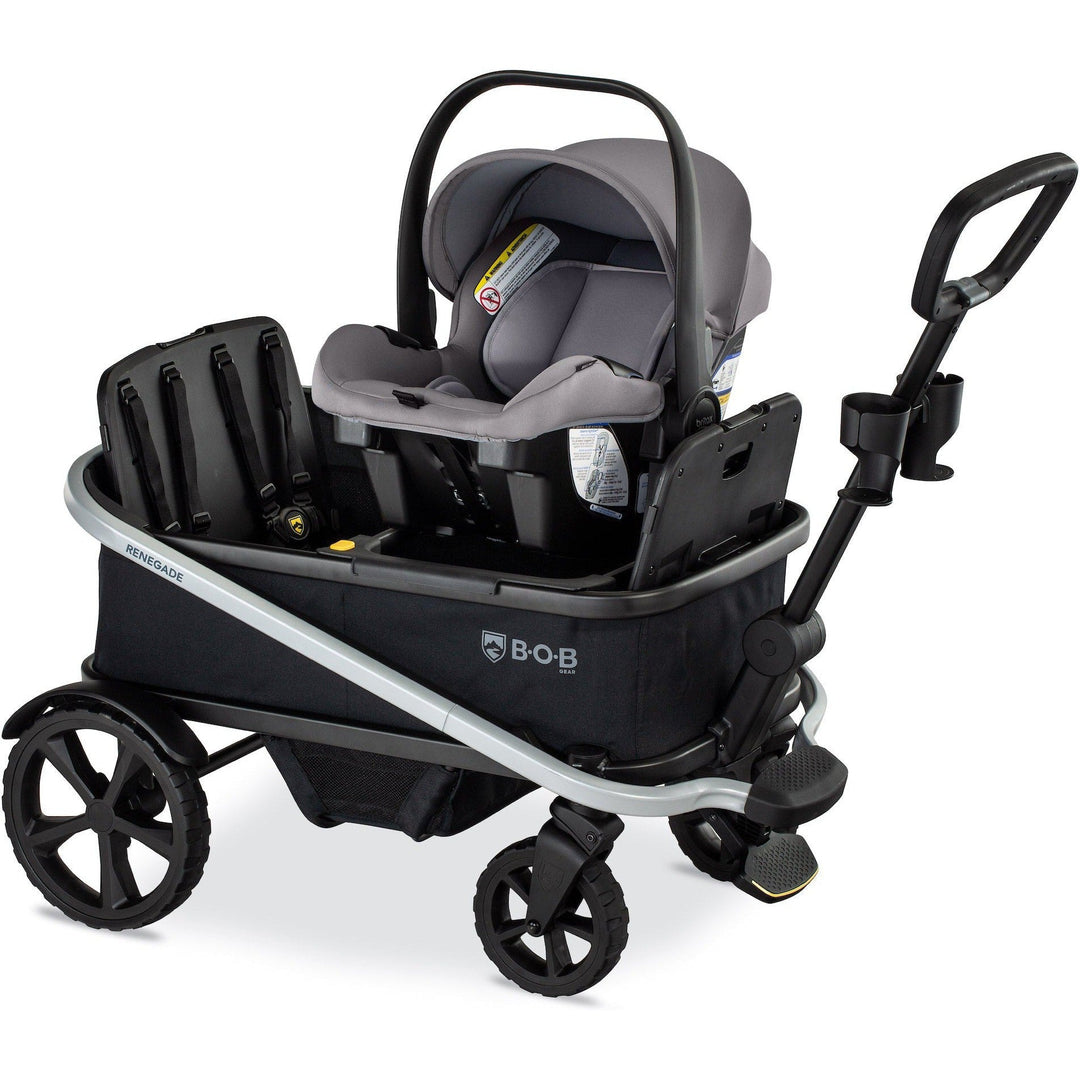 stroller wagon with infant car seat BOB Renegade Wagon Infant Car Seat Adapter – Chapin Baby