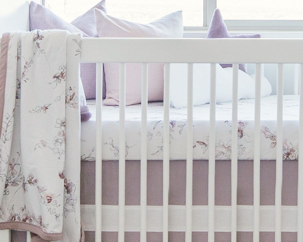 Oilo Bella Floral | Crib Sheet