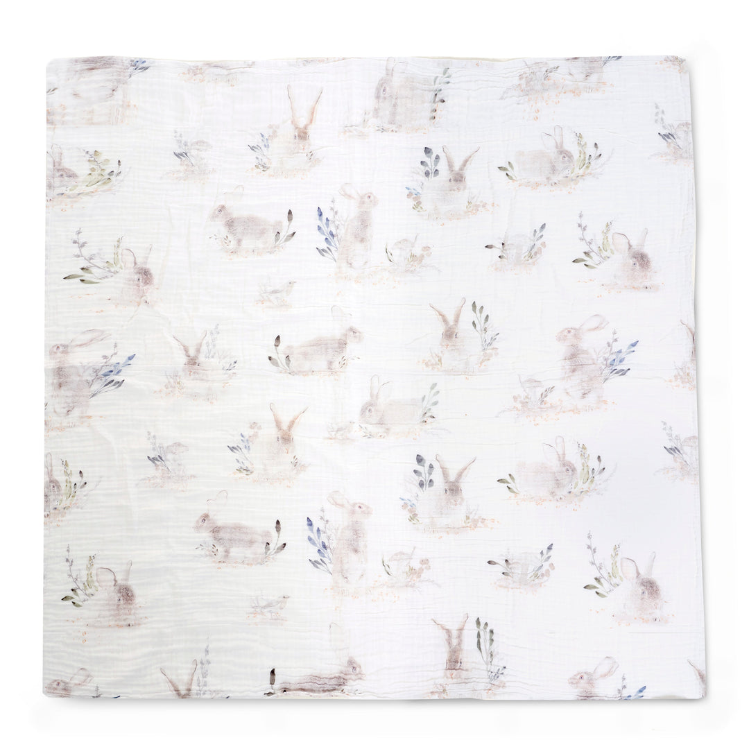 Oilo Cottontail & Llama | Muslin Swaddle Blanket Set
