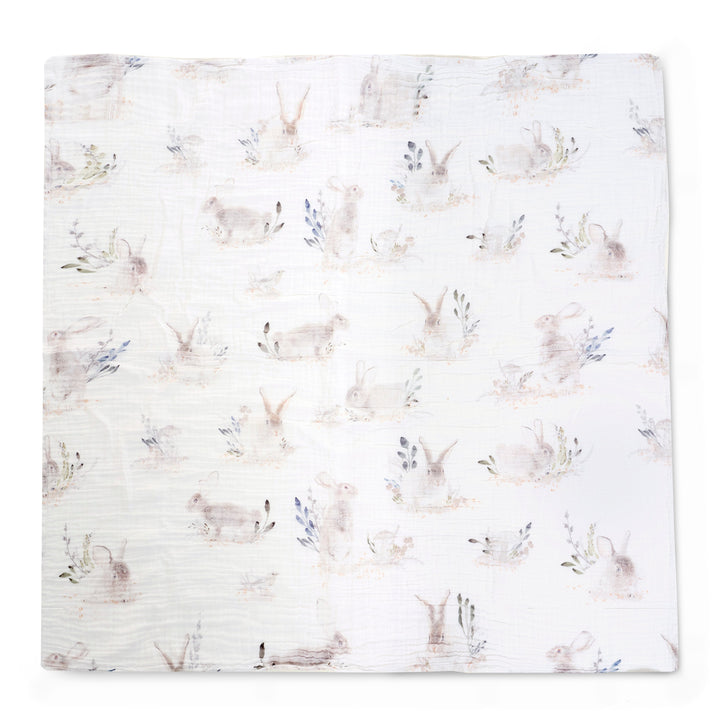 Oilo Cottontail & Llama | Muslin Swaddle Blanket Set
