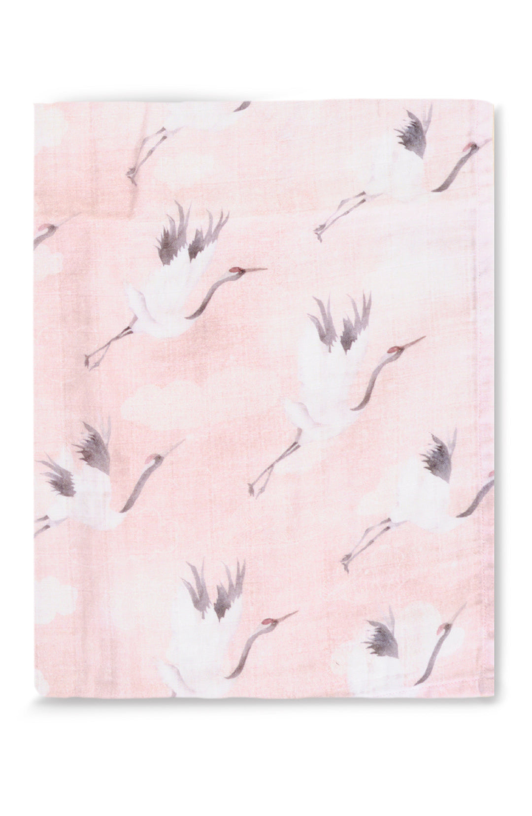 Oilo Crane & Leaf | Muslin Swaddle Blanket Set