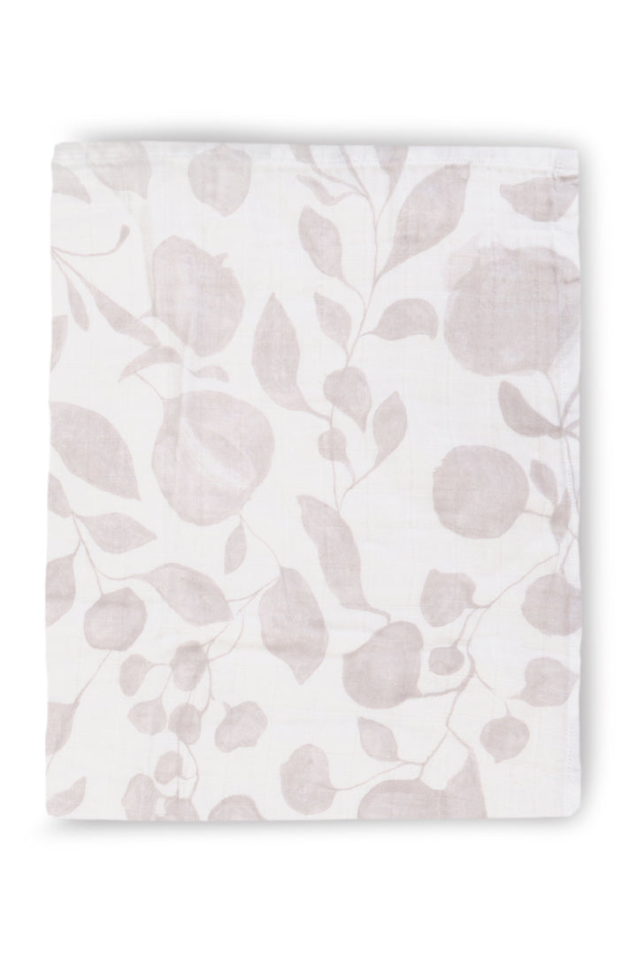 Oilo Crane & Leaf | Muslin Swaddle Blanket Set