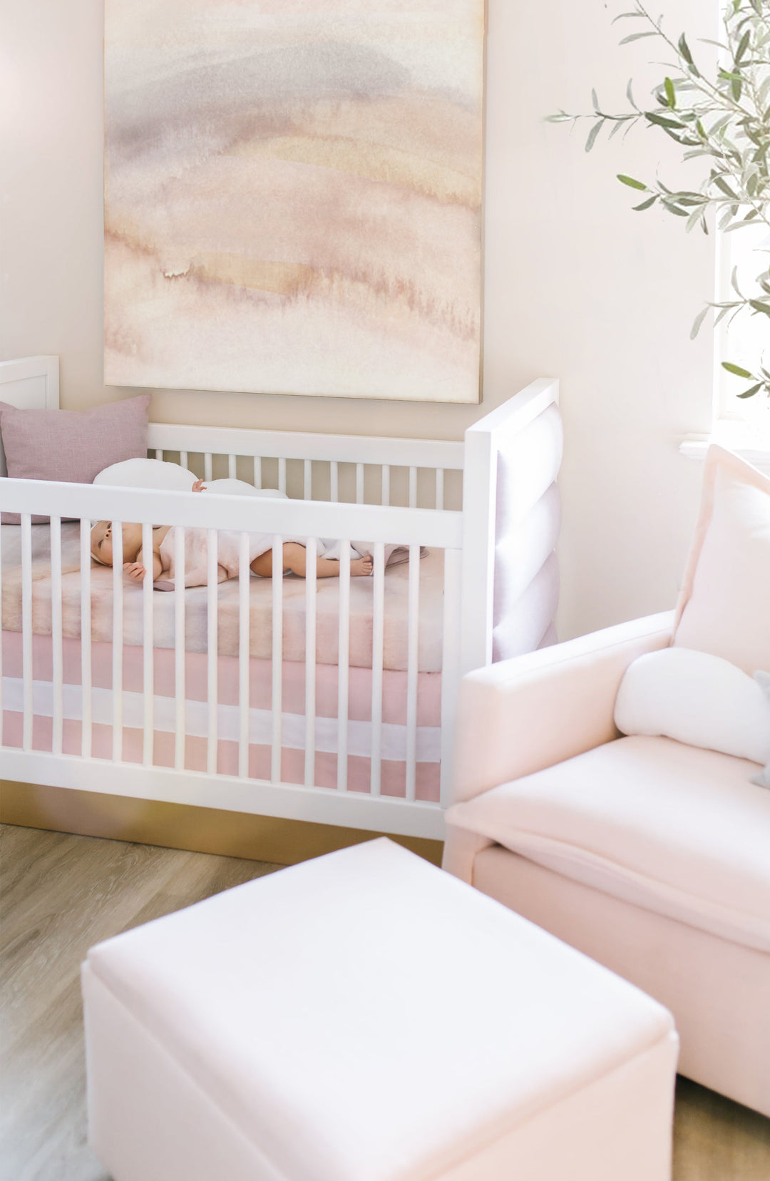 Oilo Sandstone | Convertible Bassinet Sheet & Changing Pad Cover