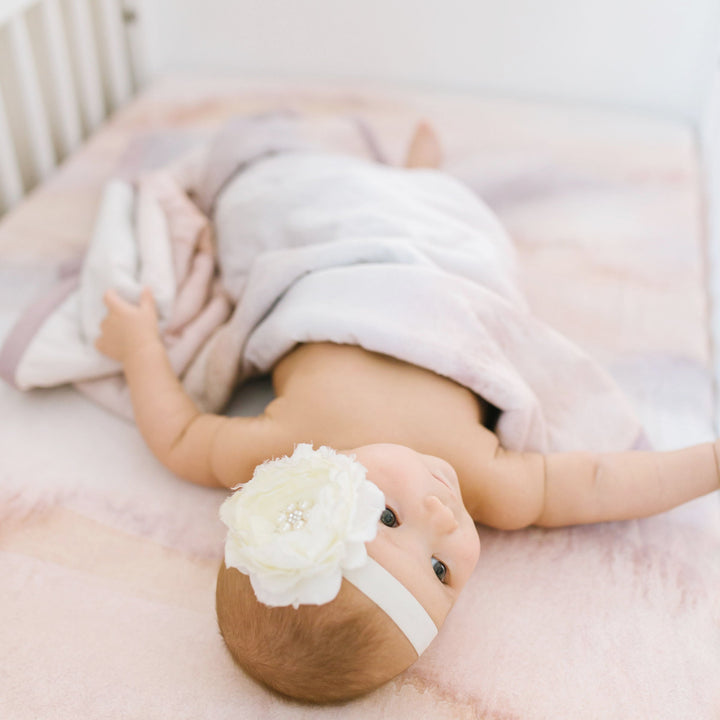 Oilo Sandstone | Convertible Bassinet Sheet & Changing Pad Cover