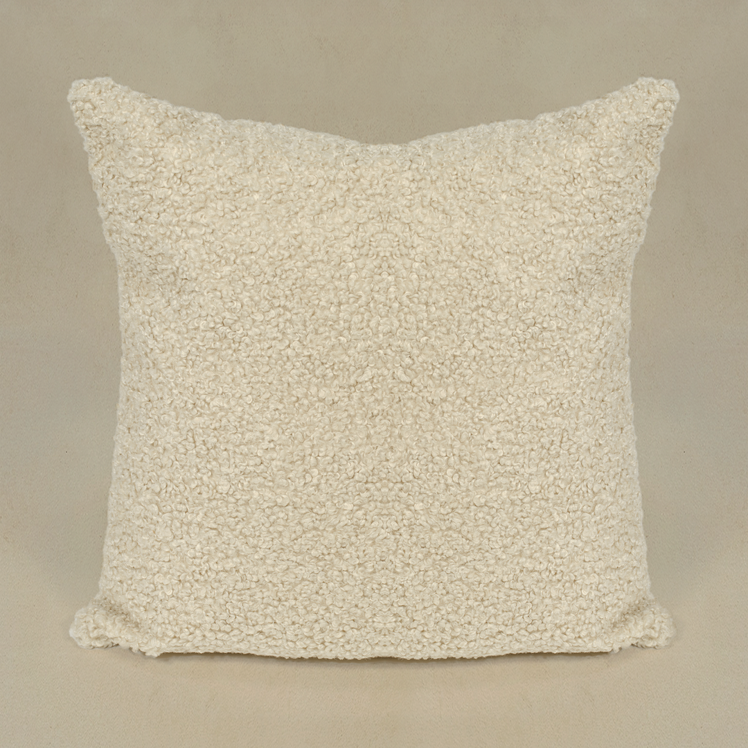 Oilo Faux Sheepskin Pillow | Linen