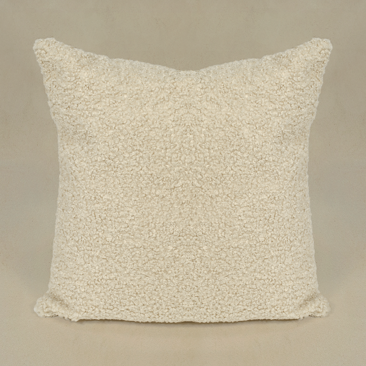 Oilo Faux Sheepskin Pillow | Linen