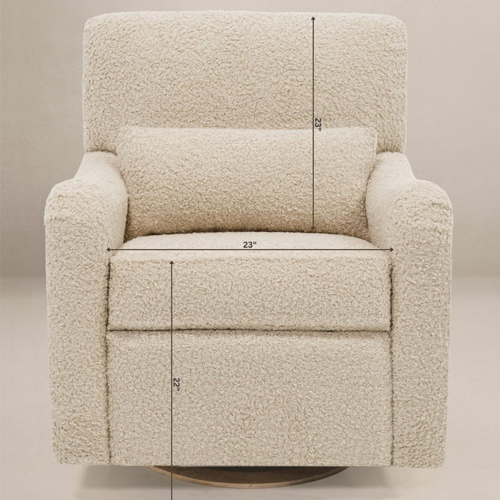 Oilo Teddy Gliding Swivel Nursery Recliner