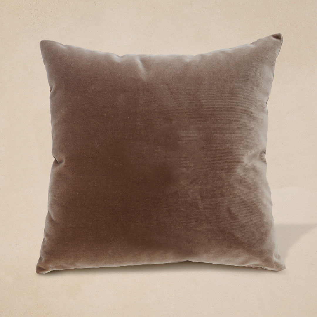 Oilo Faux Mohair 'Mink' Throw Pillow