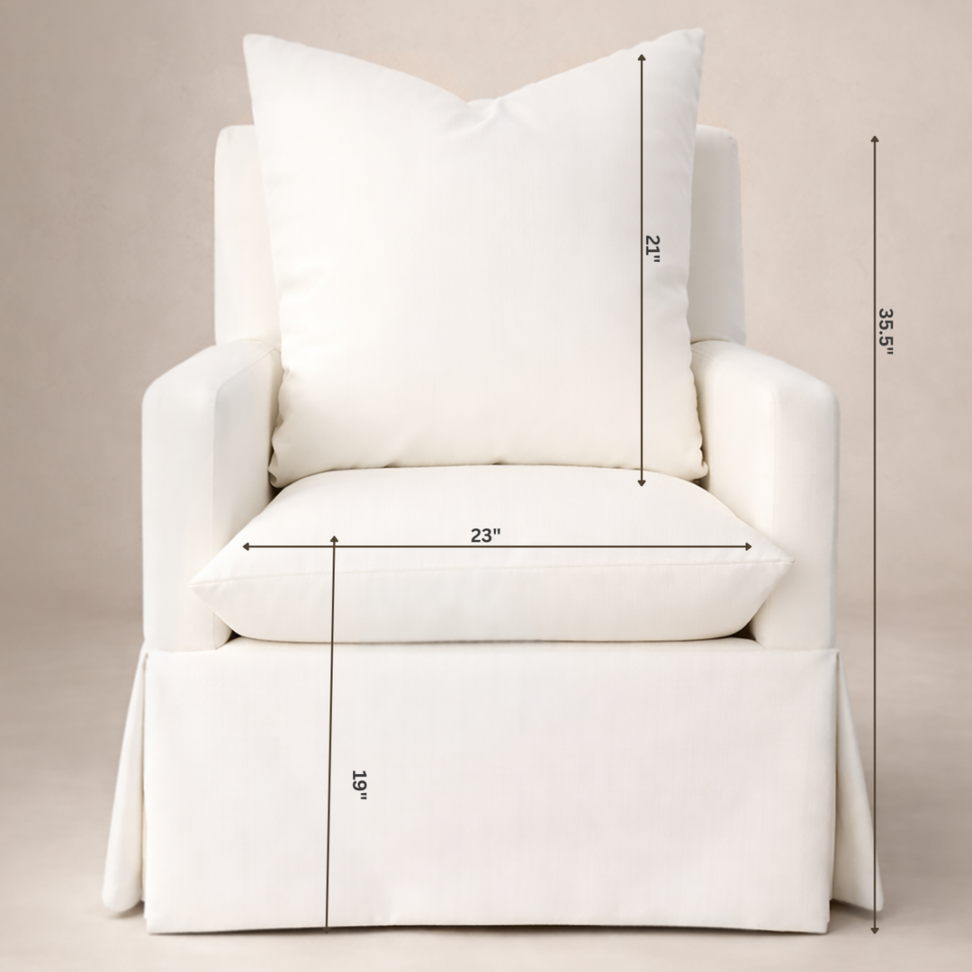 Oilo Zoey Swivel Nursery Glider