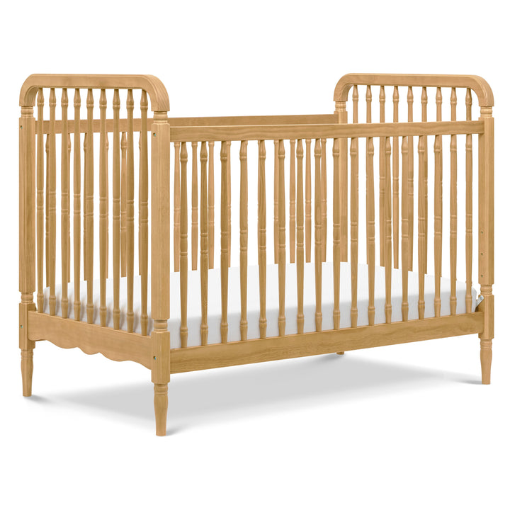 Namesake Liberty 3-in-1 Convertible Spindle Crib with Toddler Bed Conversion Kit