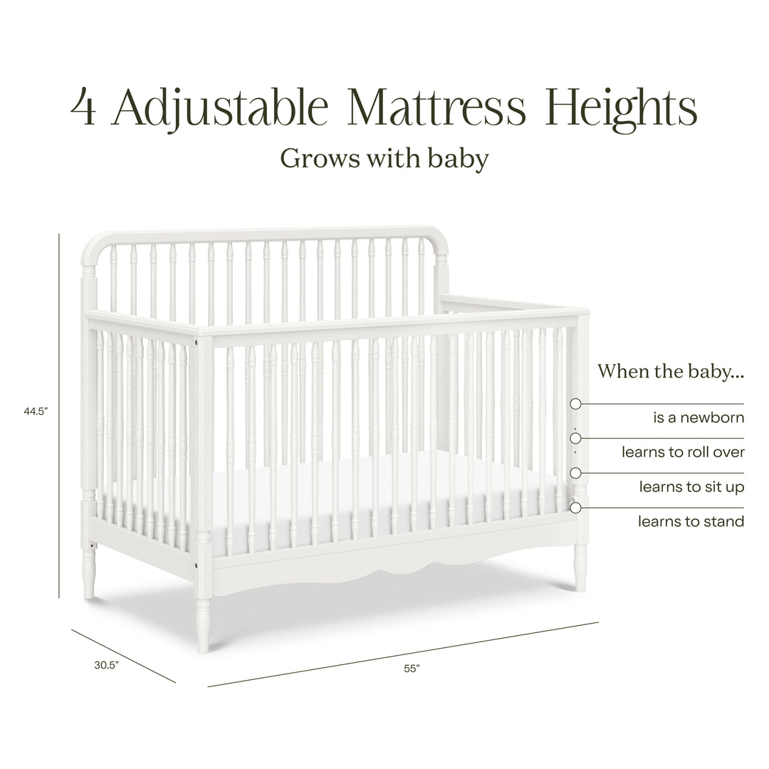 Namesake Liberty 4-in-1 Convertible Spindle Crib