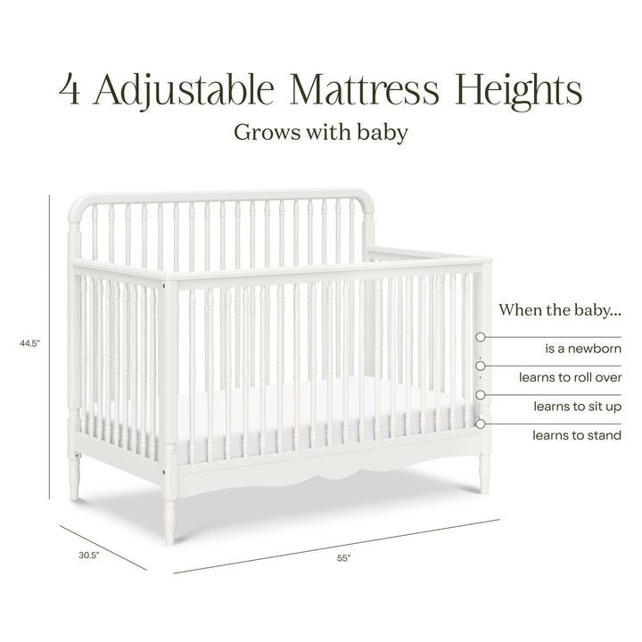 Namesake Liberty 4-in-1 Convertible Spindle Crib
