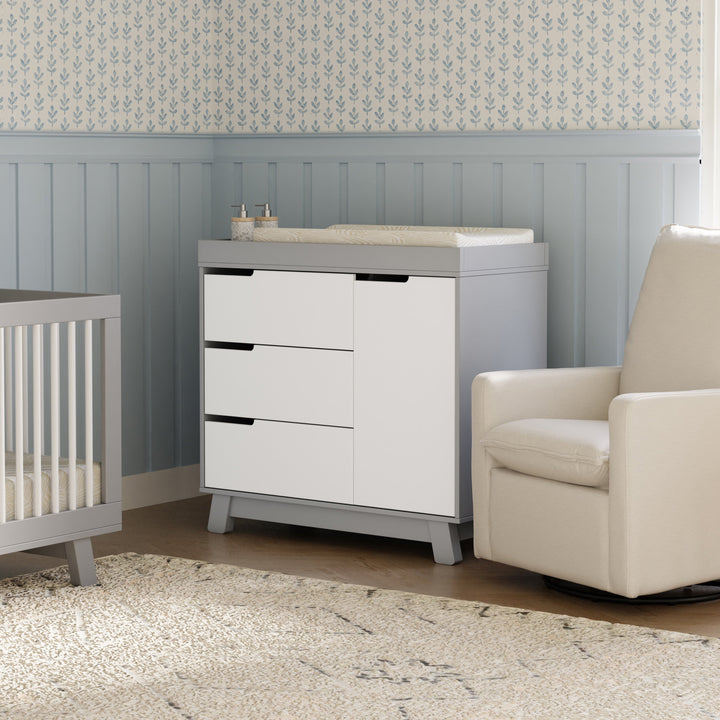 Babyletto Hudson 3-Drawer Changer Dresser with Removable Changing Tray
