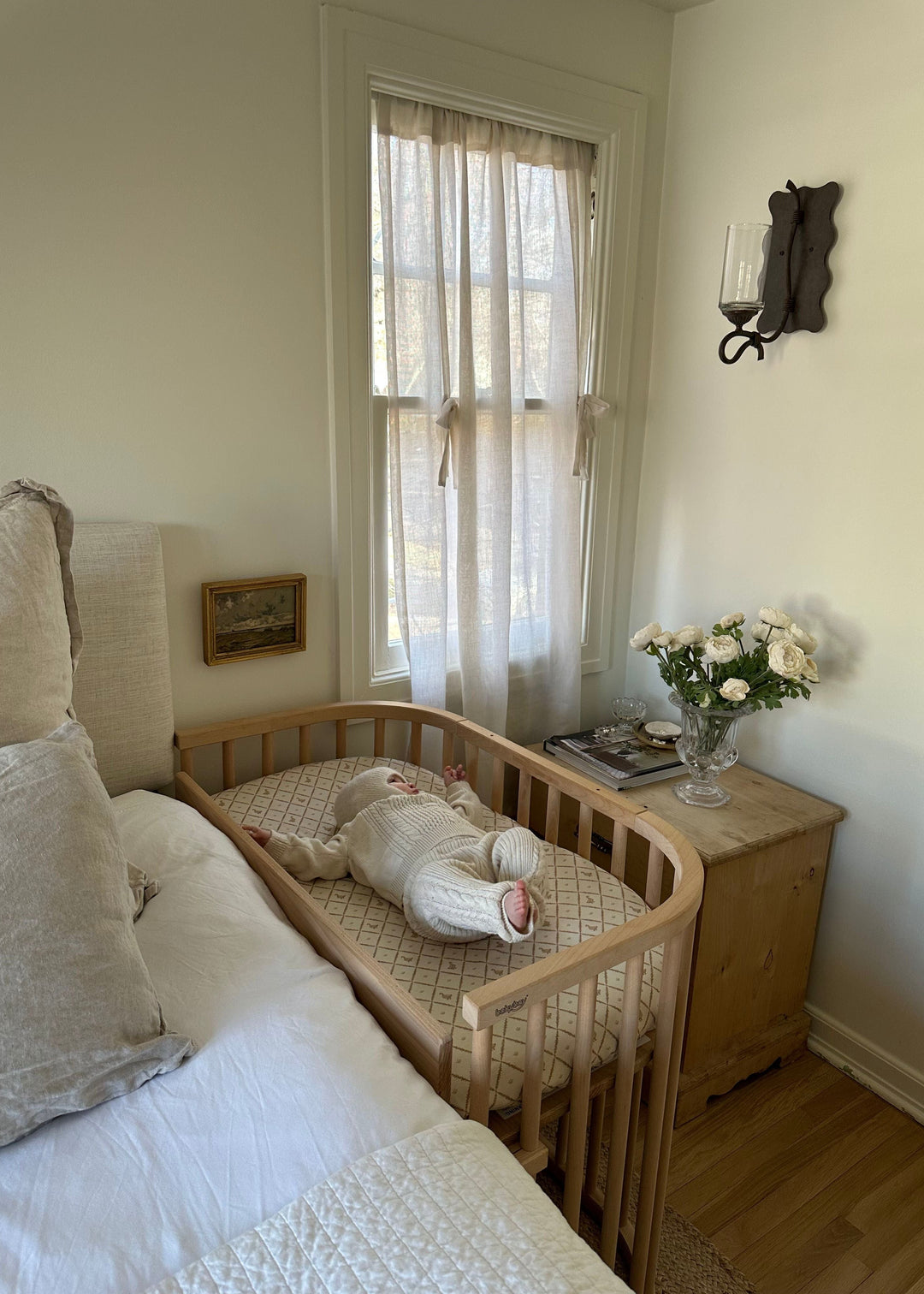 Oilo Butter Yellow Duck | Premium Muslin Crib Quilt & Sham Set