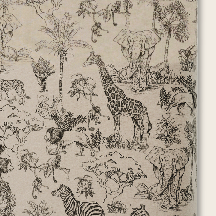 Oilo Vintage Safari Nursery | Crib Sheet