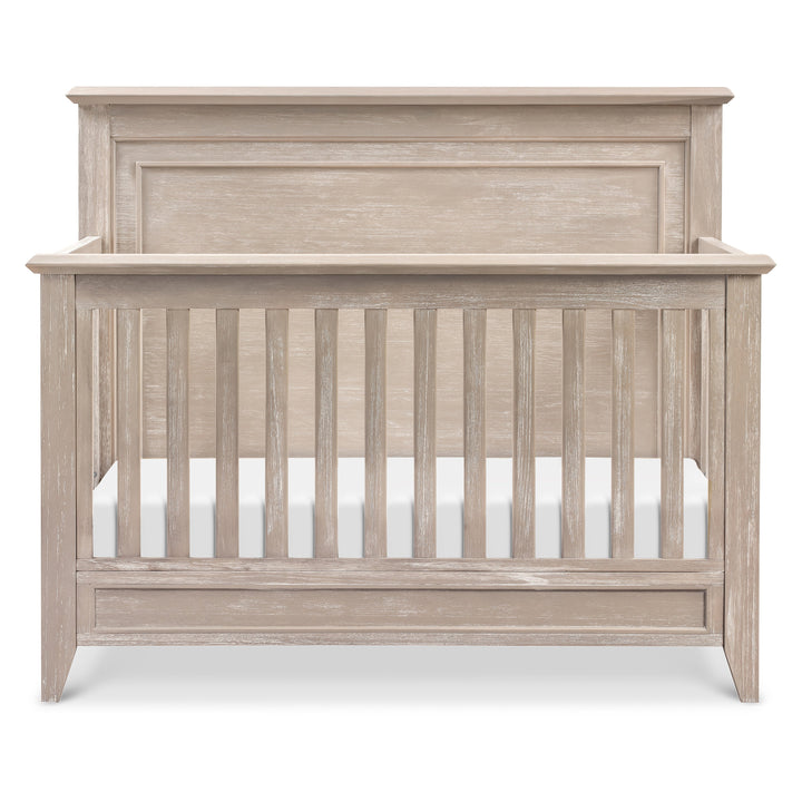 Monogram by Namesake Beckett Rustic 4-in-1  Convertible Flat Top Crib