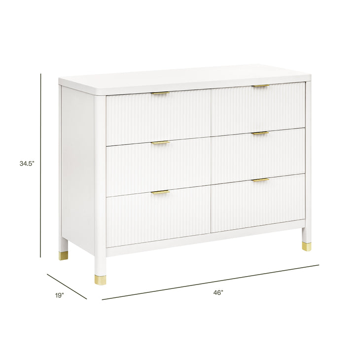 Namesake Brimsley Tambour 6-Drawer Dresser