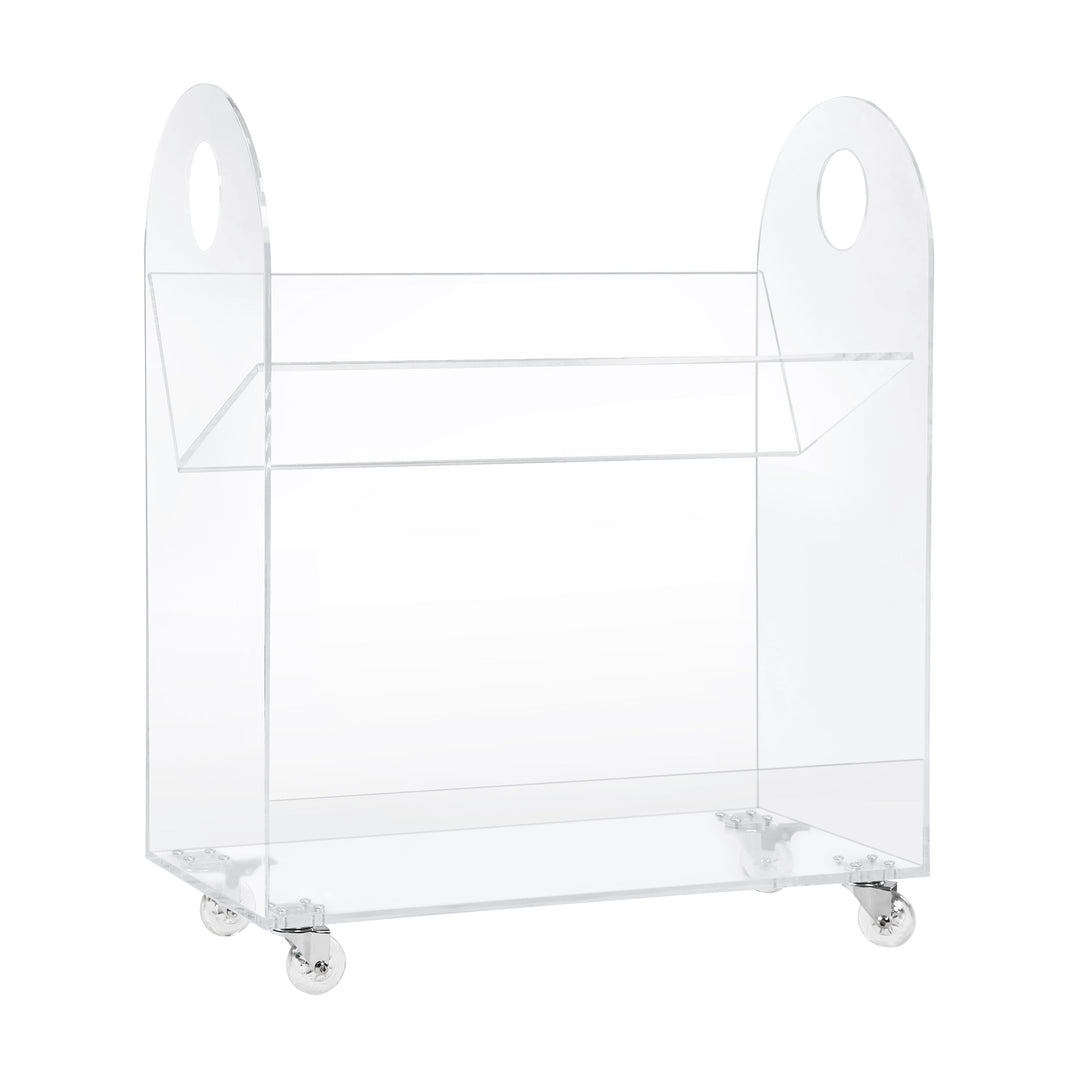 Babyletto Presto Acrylic Bookcase and Cart
