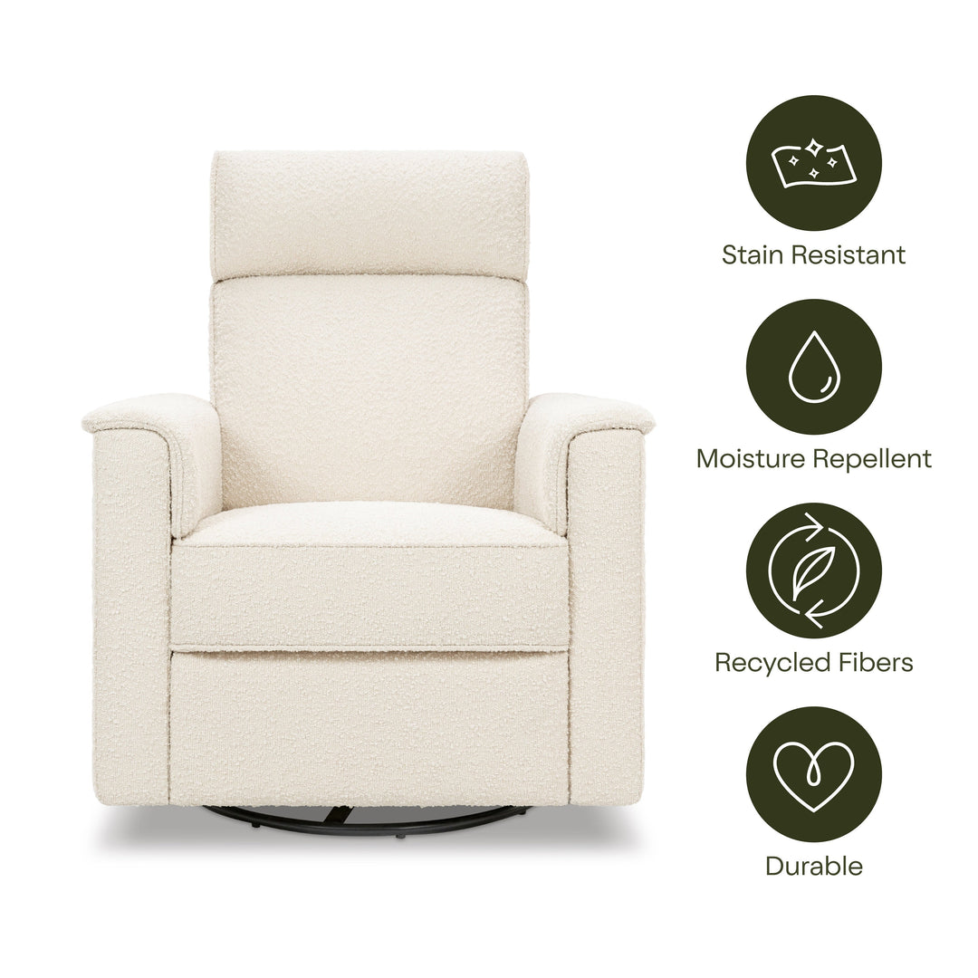 Namesake Willa Deluxe Power Recliner and Swivel Glider with Heat and Massage