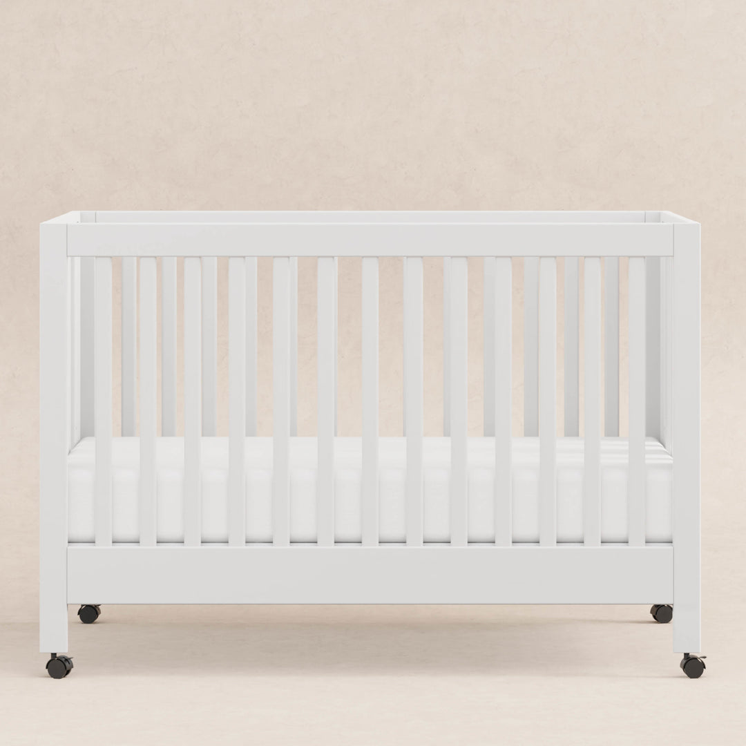Babyletto Maki Portable Folding Crib with Toddler Bed Conversion Kit