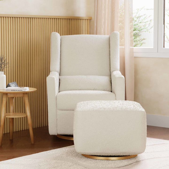 Babyletto Kiwi Electronic Recliner and Swivel Glider with USB port