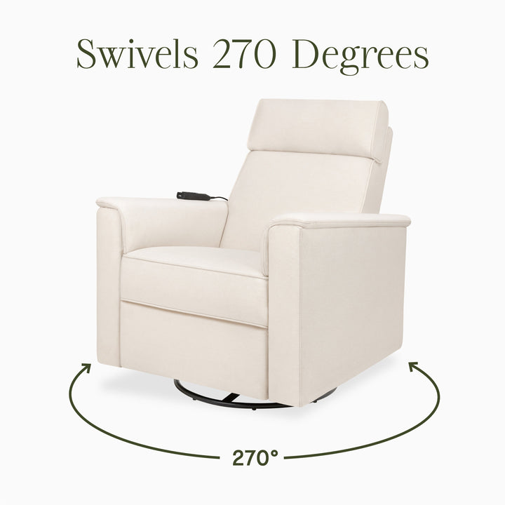 Namesake Willa Deluxe Power Recliner and Swivel Glider with Heat and Massage