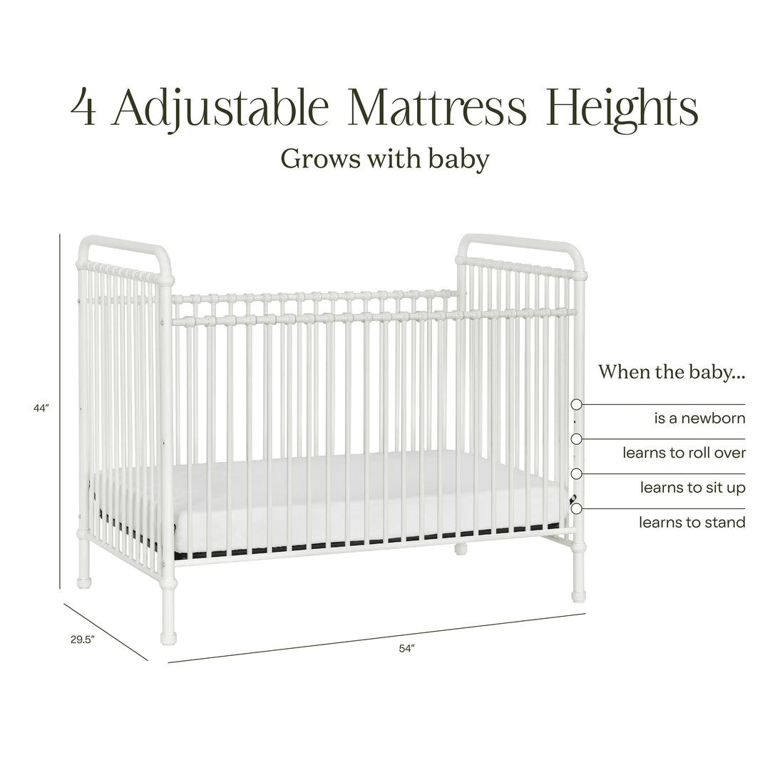 Namesake Abigail 3-in-1 Convertible Crib