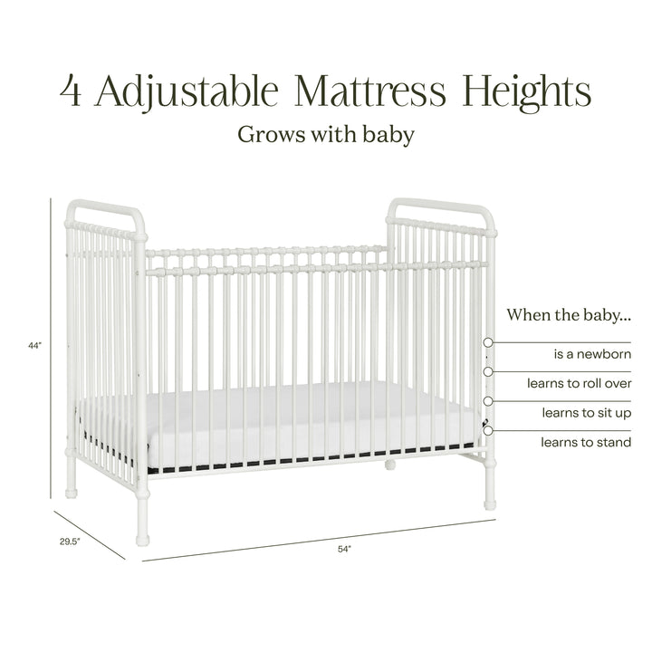 Namesake Abigail 3-in-1 Convertible Crib