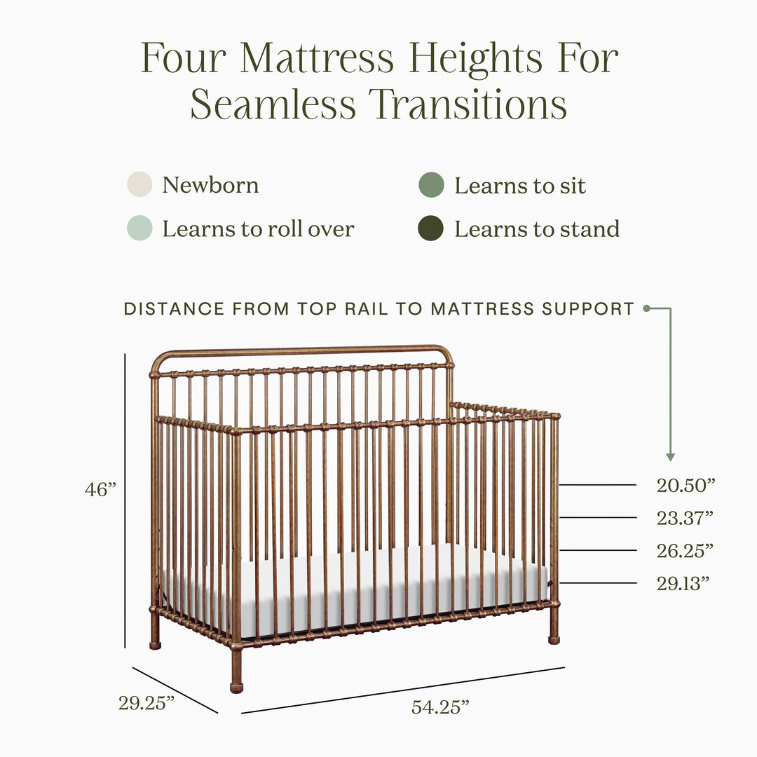 Namesake Winston 4-in-1 Convertible Crib