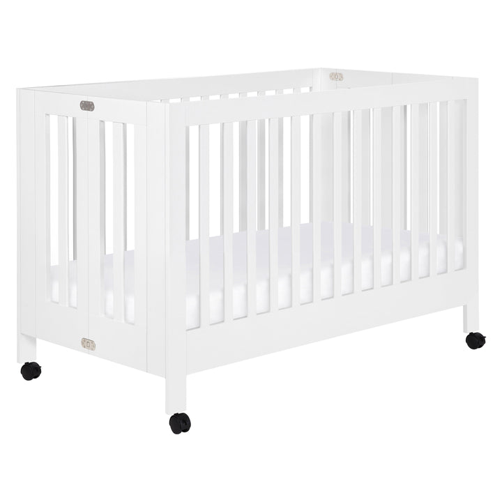 Babyletto Maki Portable Folding Crib with Toddler Bed Conversion Kit