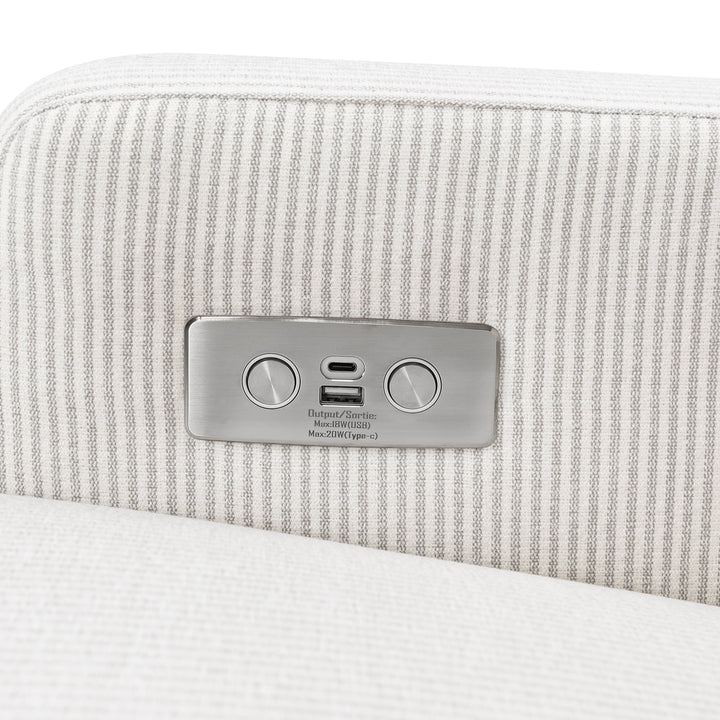 Namesake Crewe Electronic Recliner and Swivel Glider