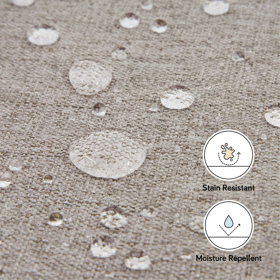 Babyletto Toco Swivel Glider and Ottoman in Eco-Performance Fabric | Water Repellent & Stain Resistant