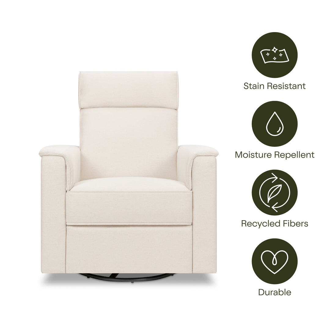 Namesake Willa Deluxe Power Recliner and Swivel Glider with Heat and Massage