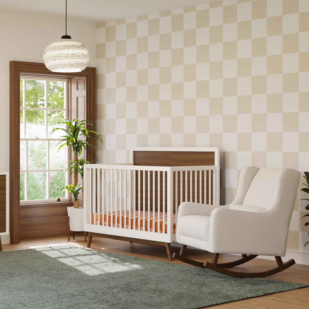 Babyletto Kai Rocker in Eco-Performance Fabric | Water Repellent & Stain Resistant
