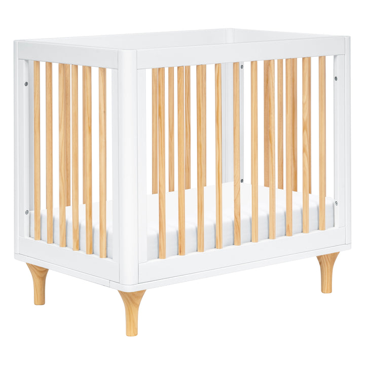 Babyletto Lolly 4-in-1 Convertible Mini Crib with Toddler Bed Conversion Kit