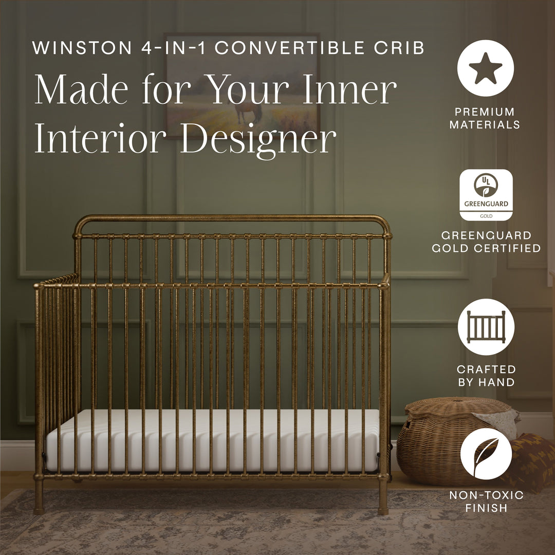 Namesake Winston 4-in-1 Convertible Crib