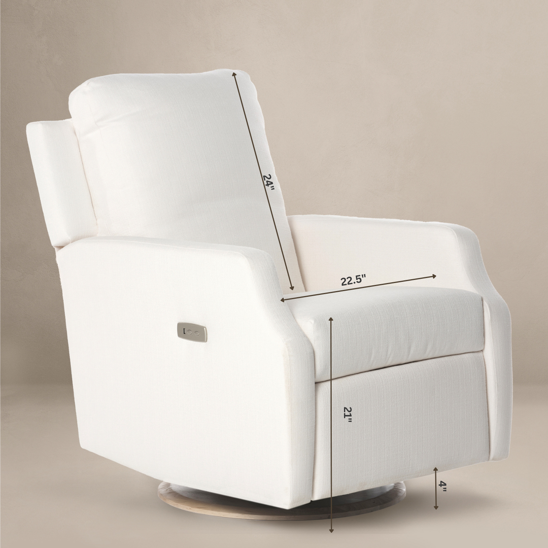 Oilo Harlow Gliding Swivel Nursery Recliner