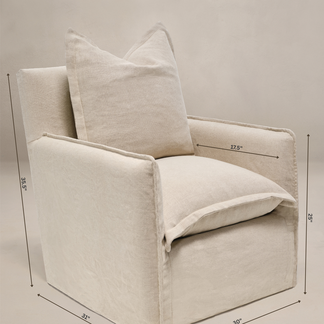 Oilo Margot Swivel Nursery Glider