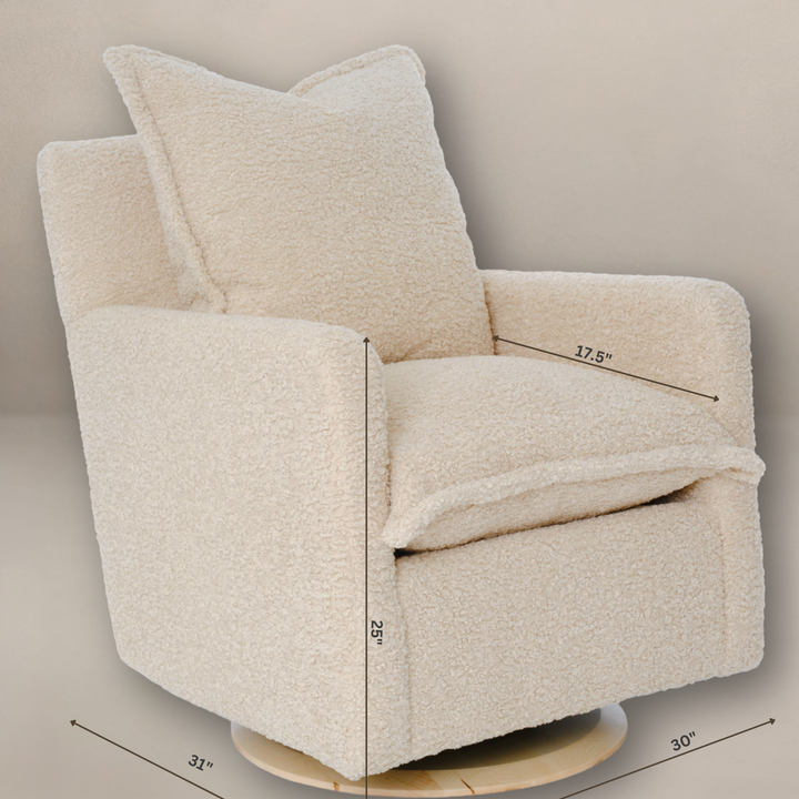 Oilo Nola Swivel Nursery Glider