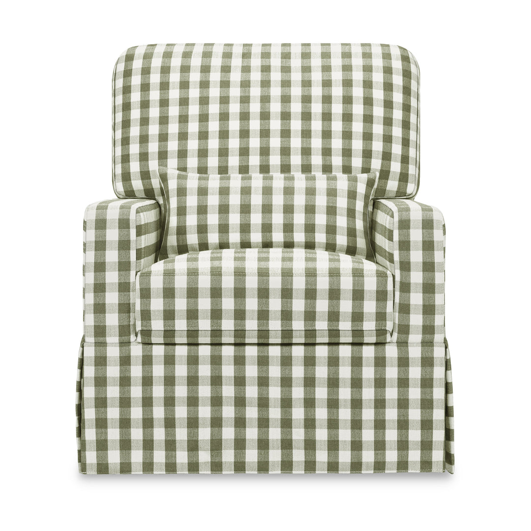 Namesake Crawford Pillowback Comfort Swivel Glider