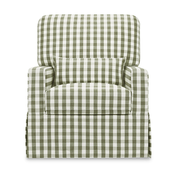 Namesake Crawford Pillowback Comfort Swivel Glider
