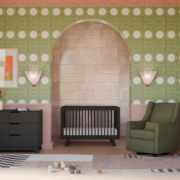 Babyletto Hudson 3-in-1 Convertible Crib with Toddler Bed Conversion Kit