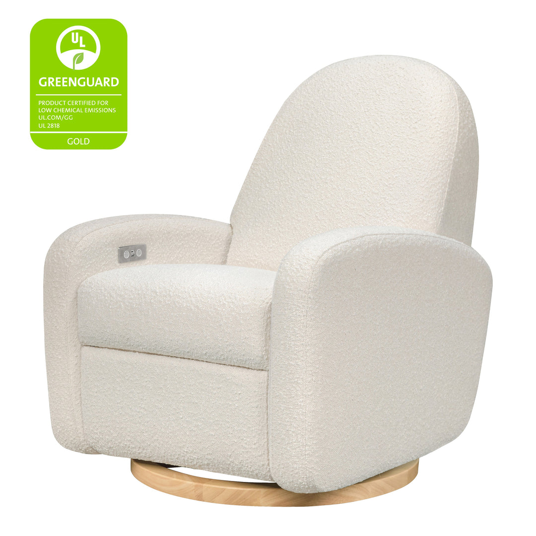 Babyletto Nami Electronic Recliner and Swivel Glider Recliner with USB port