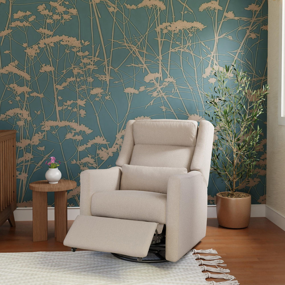 Babyletto Kiwi Plus Power Recliner and Swivel Glider with Power Adjustable Headrest and USB Port