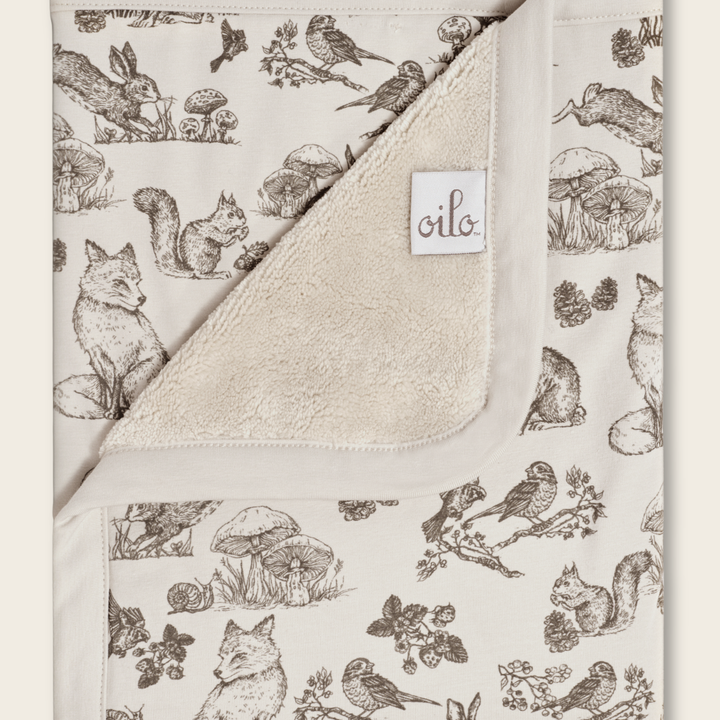 Oilo Woodland Nursery | Cuddle Blanket