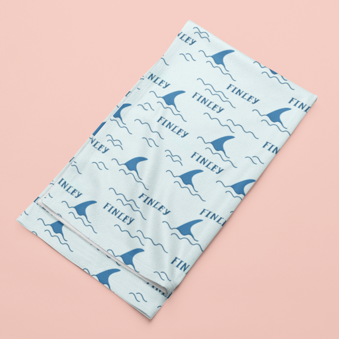 Sugar + Maple Stretchy Blanket | Shark Fin