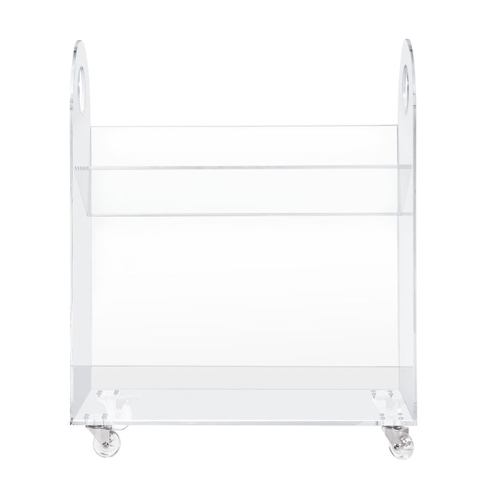 Babyletto Presto Acrylic Bookcase and Cart