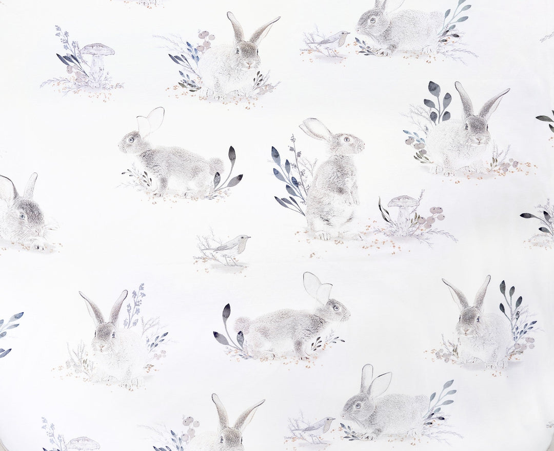 Oilo Cottontail & Llama | Jersey Swaddle Blanket Set
